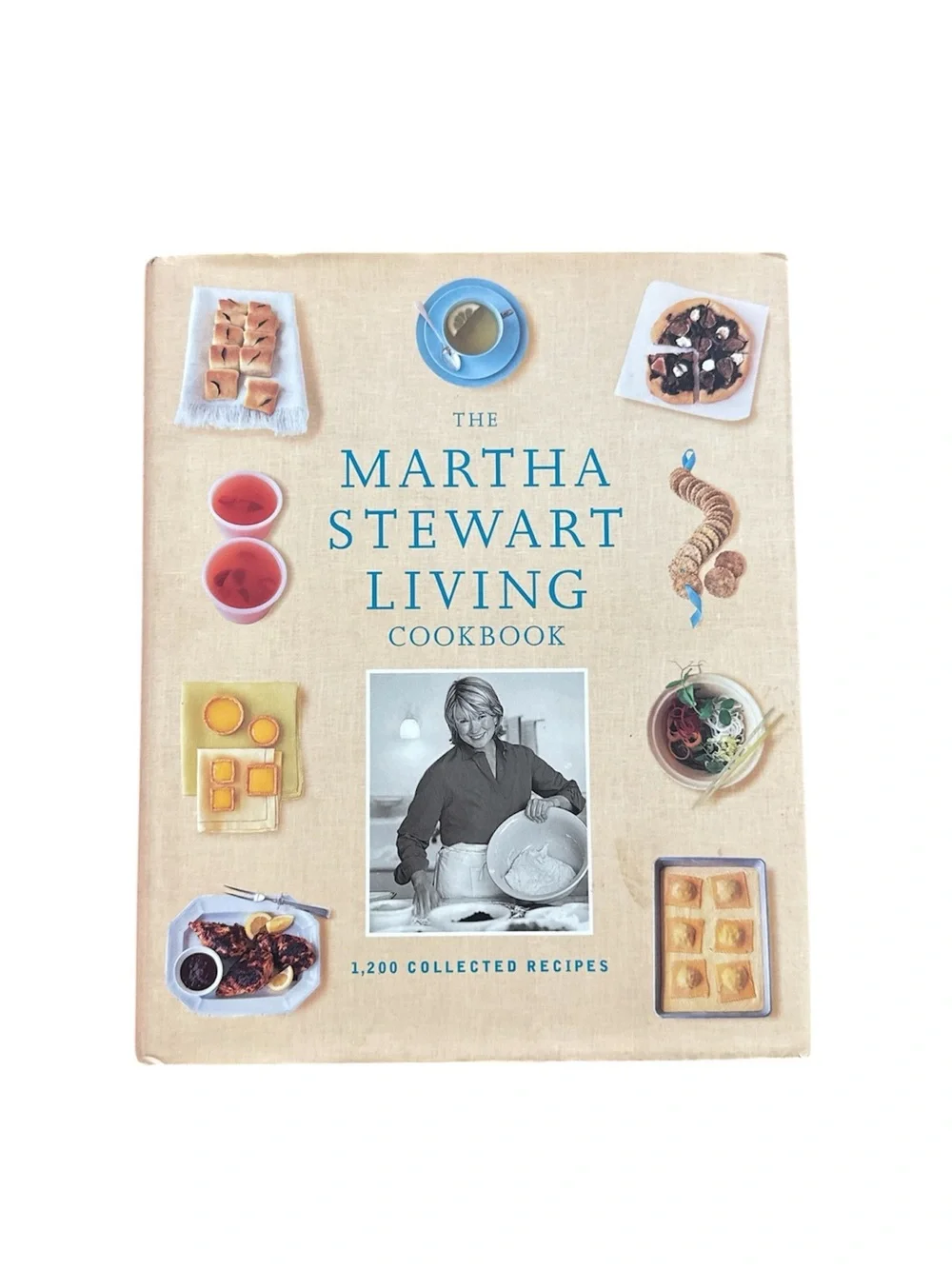 The Martha Stewart Living Cookbook First Edition Vintage 2000 Hardcover Book